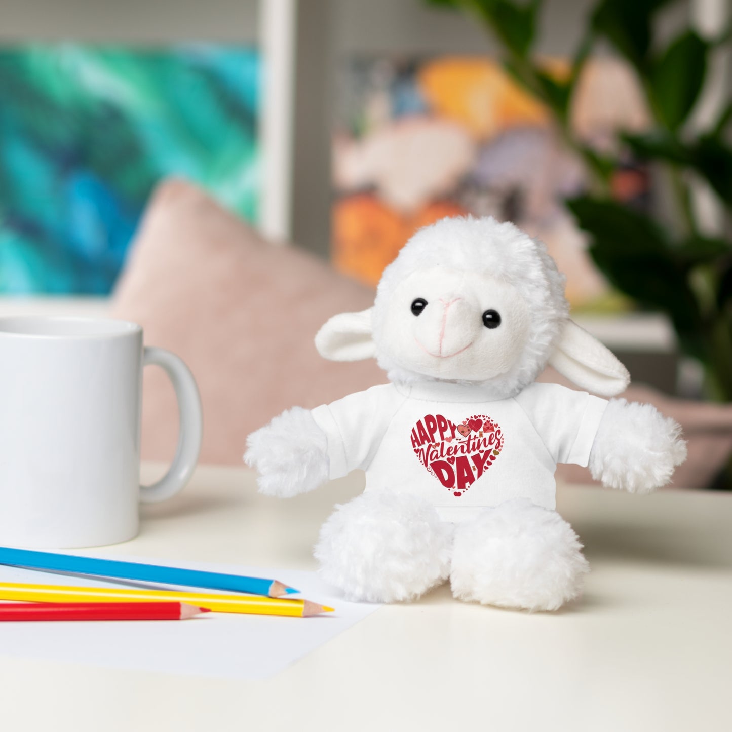 Happy Valentine's Day Stuffed Animal