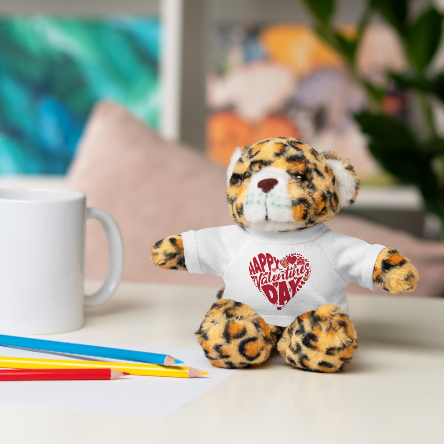 Happy Valentine's Day Stuffed Animal
