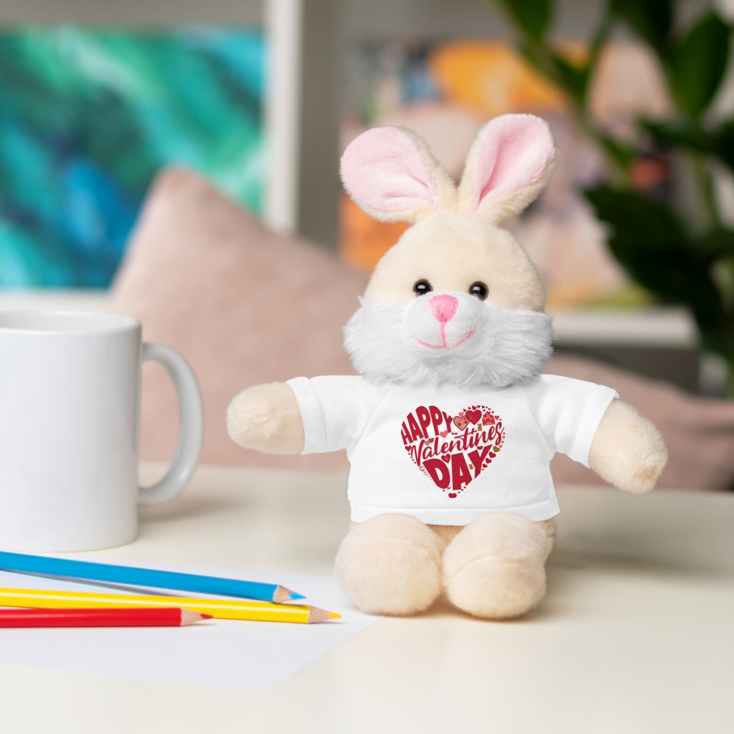 Happy Valentine's Day Stuffed Animal
