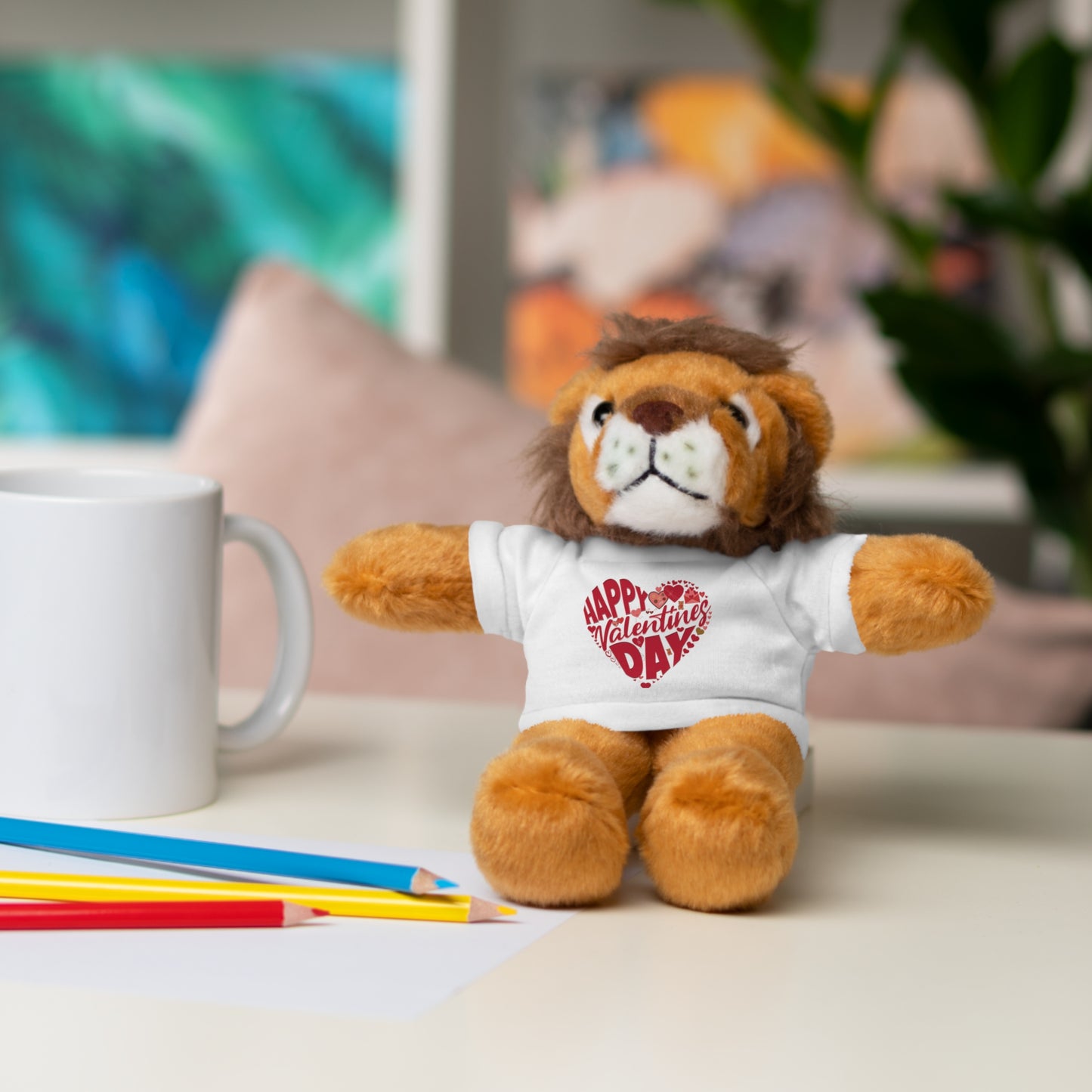 Happy Valentine's Day Stuffed Animal